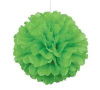 Unique Party Pompón de papel de seda, color verde lima, 40 cm (64274)