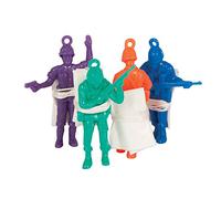 Unique Party - Regalitos para Fiesta - Paracaidistas de Juguete - Paquete de 6 (84788)