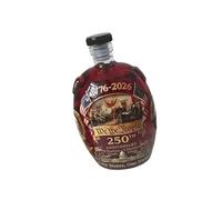 Unique Patriotic Bottle - Decantador coleccionable del 250 aniversario para entusiastas de la historia, botella de vidrio irlandesa conmemorativa