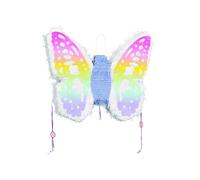 Unique- Piñata de Mariposa, Multicolor (68977)
