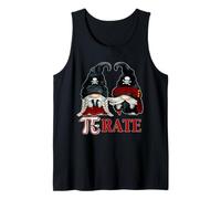 Unique Pirate GNOME and Funny Pi Day Symbol For Math Teacher Camiseta sin Mangas