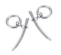 Unique Punk Earrings Stainless Steel Dangle Drop Studs for Everyday Special Occasions