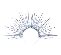 Unique Punk Snake Artistic Hair Band Spiked Head Accessory for Adults Hair Hoop with Metallic and Snake Cosplay Maid Themed Party Gothic Accessory