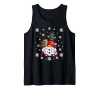Unique Snowman GNOME Aesthetic Snowflake For Winter Grandma Camiseta sin Mangas