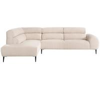 Unique Sofá rinconera poliéster 5 plazas beige 291x201cm