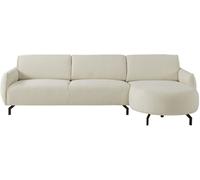 Unique Sofá rinconera poliéster 5 plazas beige 295x150cm