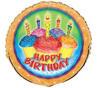 Unique Suministros para fiestas, 18 pulgadas, multicolor