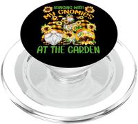 Unique Sunflower Gnomes Gardening - Hanging with My Gnomies PopSockets PopGrip para MagSafe