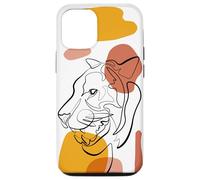 Unique Tiger Line Art Aesthetic For Women and Tiger Lover Carcasa para iPhone 12/12 Pro