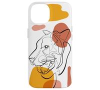 Unique Tiger Line Art Aesthetic For Women and Tiger Lover Carcasa para iPhone 14