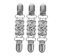 Unique Vintage Shawl Clips Set 3pc Women Sweater Clasp Fashionable Shapes Random