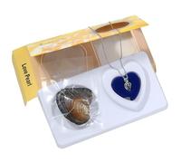 Unique Wish - Kit de collar de perlas con jaula colgante, juego de regalo de perlas cultivadas para niñas, adolescentes y mujeres, incluye perlas multicolor para ocasiones especiales, talla única