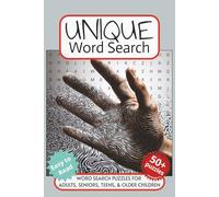 Unique Word Search Puzzle Book: Word searches with easy-to-read print about Unique, Individual, Special, and More. 6x9 inches, 110 pages. 50+ puzzles… Gift for Vacations, Holidays and Free Times.