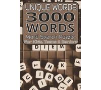 Unique Word Search Puzzle: Crossword Puzzles with Easy to Read Print about Unique Words and More I 6X9 inches, 200 pages I 100 puzzles ... Gift for Vacation, Holidays and Relaxation