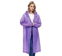 UNIQUEBELLA Mackintosh Viaje Transparente Poncho de Lluvia Hombres y Mujeres Mackintosh Ropa de Lluvia Impermeable Senderismo