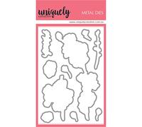 UNIQUELY CREATIVE Troqueles metálicos BLS, Plantilla Flor de Cerezo, talla única