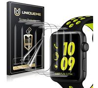 UniqueMe 5 Pack Protector de Pantalla para Apple Watch Series 6/5/4/SE 40 mm, TPU Film HD Flexible Protector, Sin Burbujas