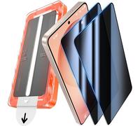 UniqueMe para Samsung Galaxy S26 Protector Pantalla Privacidad -Cristal Templado, Alineación Automática, Grado Militar Inastillable, -2 Pack