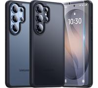 UniqueMe Para Samsung Galaxy S26 Ultra Funda - Case para Samsung Galaxy 26 Ultra Case Cover Protection,Kit de protección Integral, 1 Funda & 2 Protector Pantalla - Negro