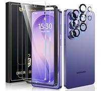 UniqueMe para Samsung Galaxy S26 Ultra Protector de Pantalla - 4 Piezas, 2 Piezas Cristal Templado y 2 Piezas Protector Camara, Anticaída, Anti-Arañazos, Ultra HD,Antihuellas