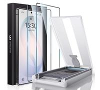 UniqueMe para Samsung Galaxy S26 Ultra Protector Pantalla PET - Auto Alineación Herramienta Kit, Compatible con ID de huella dactilar, Cobertura Total 3D, Ultra HD, Funda Amistoso - 2 Pack