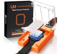 UniqueMe Protector de Pantalla para Apple Watch 40 mm, sin burbujas, Sensible al Tacto, 2 Piezas