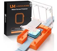 UniqueMe Protector de Pantalla para Apple Watch 41 mm, sin burbujas, Sensible al Tacto, 2 Piezas