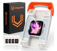 UniqueMe Protector de pantalla para Apple Watch Series 11/10 de 1.654 pulgadas, paquete de 4 películas transparentes suaves de EPU (no de vidrio), sin burbujas, antiarañazos HD, transparente