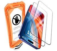 UniqueMe - Protector de pantalla para OnePlus 8T de vidrio templado, dureza 9H [fácil instalación] sin burbujas de alta definición