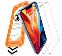 UniqueMe Protector Pantalla para iPhone 13/13 Pro/14 - [Protección de Pantalla Completa] Cristal Templado para iPhone 13/13 Pro/14, Instalación Automática, 2 Piezas