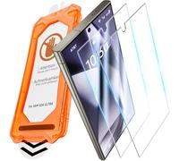 UniqueMe Protector Pantalla para Samsung Galaxy S24 Ultra - Cristal Templado, Ultra HD, Alineación Automática, Grado Militar Inastillable, -2 Pack