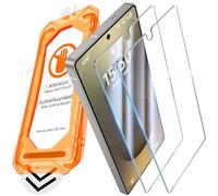 UniqueMe Protector Pantalla para Samsung Galaxy S25 Ultra - Cristal Templado, Ultra HD, Alineación Automática, Grado Militar Inastillable, -2 Pack