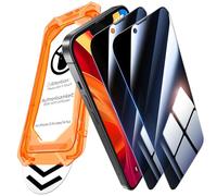 UniqueMe Protector Pantalla Privacidad para iPhone 13 Pro Max/14 Plus - [Protección de Pantalla Completa] Cristal Templado para iPhone 13 Pro Max/14 Plus, Instalación Automática, 2 Piezas