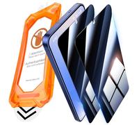 UniqueMe Protector Pantalla Privacidad para Samsung Galaxy S25 -Cristal Templado, Alineación Automática, Grado Militar Inastillable, -2 Pack