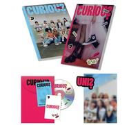 UNIS - CURIOUS 1st Single Album (Photobook / Random Ver.) Photobook + CD-R + Sticker + Photocard Official K-POP Sealed Album
