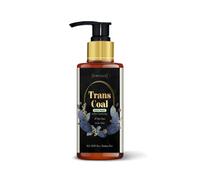Unisaif Transcoal - Lavado facial de carbón natural, para hombres y mujeres, para prevenir el acné, exfoliante, control de aceite, limpiador facial profundo, 100 ml