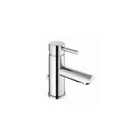 Unisan Icone Eco grifo monomando para lavabo con válvula de desagüe y acabado cromo brillante