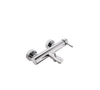 Unisan Icone grifo monomando para bañera cromado de latón 28,1x5,6x17,3 cm