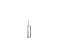Unisan Luxe escobillero de baño en acero inoxidable color cromo para un acabado elegante y duradero