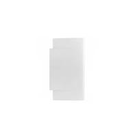 Unisan Separador para Urinario de 75 cm en Fine Fire Clay Color Blanco para Baños Modernos