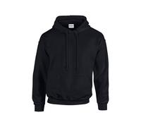 Unisex Adulto Con Capucha Liso Sudadera Top Gildan Mezcla Resistente Jersey