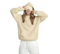 Unisex Airplane Mode Travel Hoodie w/ Built-in Sleep Mask , Comfort Hoodie with Hidden Pockets Design (#8,x_l)