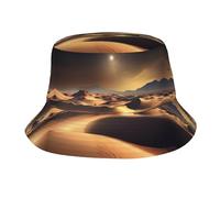 Unisex Al Aire Libre Visera Desierto del Sahara Sombreros De Pescador Casuel Bucket Hat para Playa Pescar Viaje