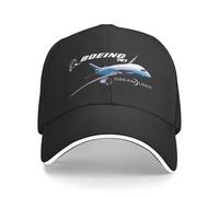 Unisex algodón Puro Transpirable Gorras béisbol Boeing Dreamliner para los Amantes Boeing Gorras sándwich Boeing Hip Hop para fanáticos la aviación Transpirable Sombrero papá Estilo Unisex Regalo