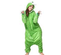Unisex Animal Adulto Kigurumi Pijamas Franela Dibujos Animados Monstruos Fiesta Familiar Halloween Onesies Disfraces Kigu S Mike
