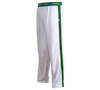Unisex Bandera del Brasil Blanco Verde Artes Marciales del Capoeira Elásticos Pantalones De Los Deportes De Los Pantalones 6 Tamaños - S