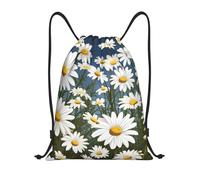 Unisex Bolsas De Cuerdas Patrón De Manzanilla Mochilas Cordón Robusto Bolsa De Deporte para Viaje Acampada Hombre 36X42Cm