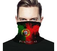 Unisex Bufanda Facial Bandera De Portugal Pañuelo De Cabeza Elástico Bandana Microfibra Calentador De Cuello para Verano Cámping Correr