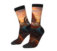 Unisex Calcetines Gallo Calcetine Hombre Antideslizantes Calcetines Deporte Para Diario Hombre Senderismo 40Cm