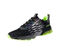 Unisex Casual Elevateshoes Mesh Transpirable Slip on Slip On Sportschuhe Lightweight rutschfeste Stoffschuhe atmungsaktiv Running Workout Schlupfschuhe, verde, 40 EU